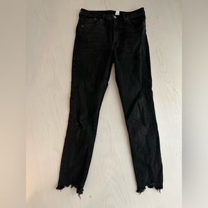 American eagle skinny ripped jeans
